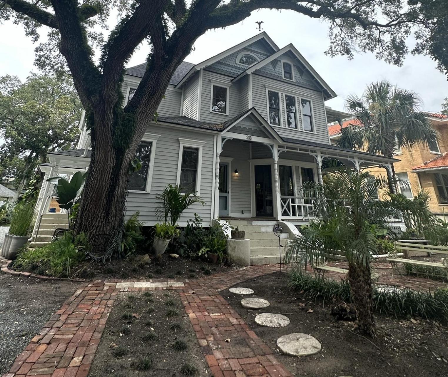 Grand Oak - Renovated 1891 Queen Anne - Quarter Mi Stroll To Historic Dt - Beach Only 3 Mi St. Augustine Exterior photo